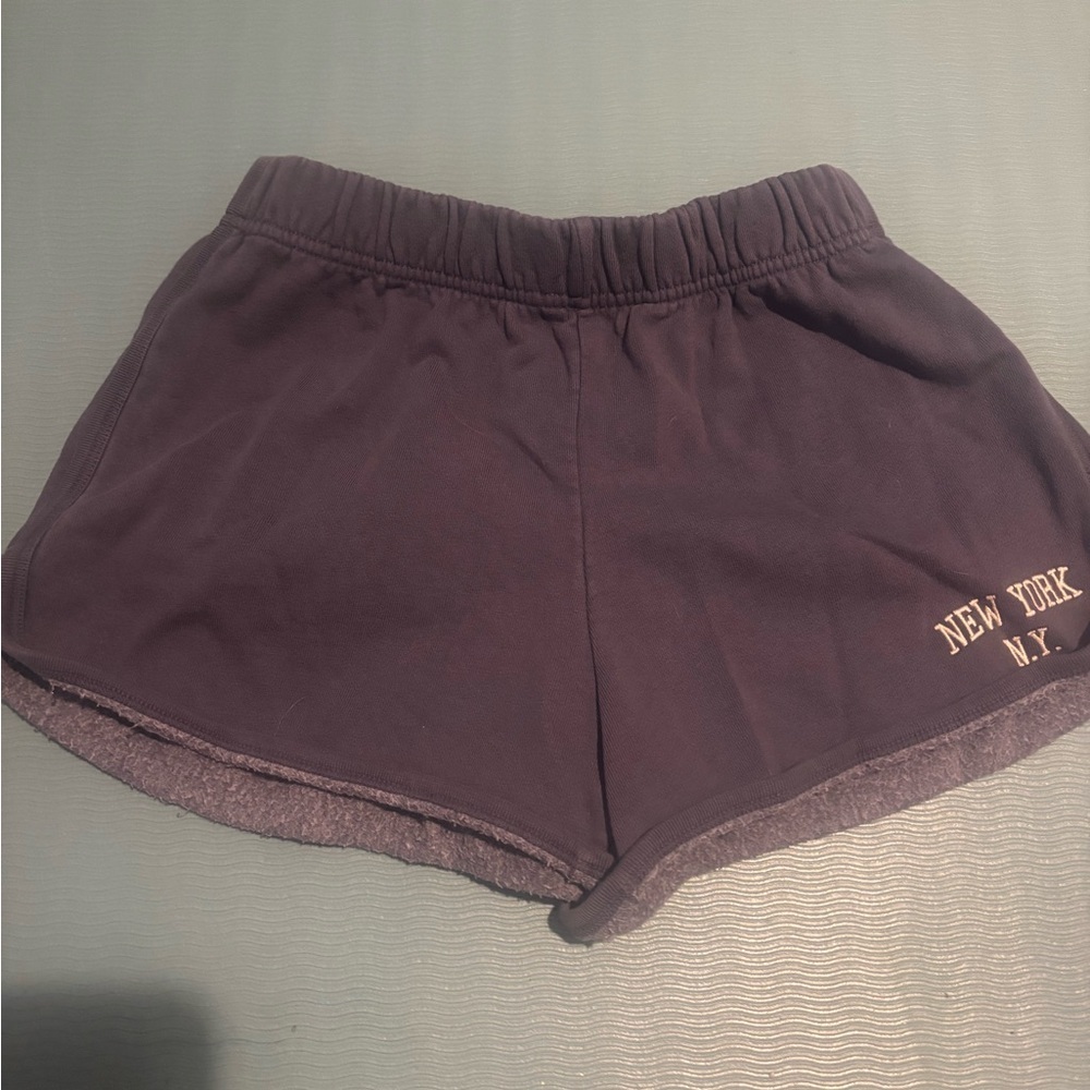Brandy Melville navy Athletic Shorts one size nwot